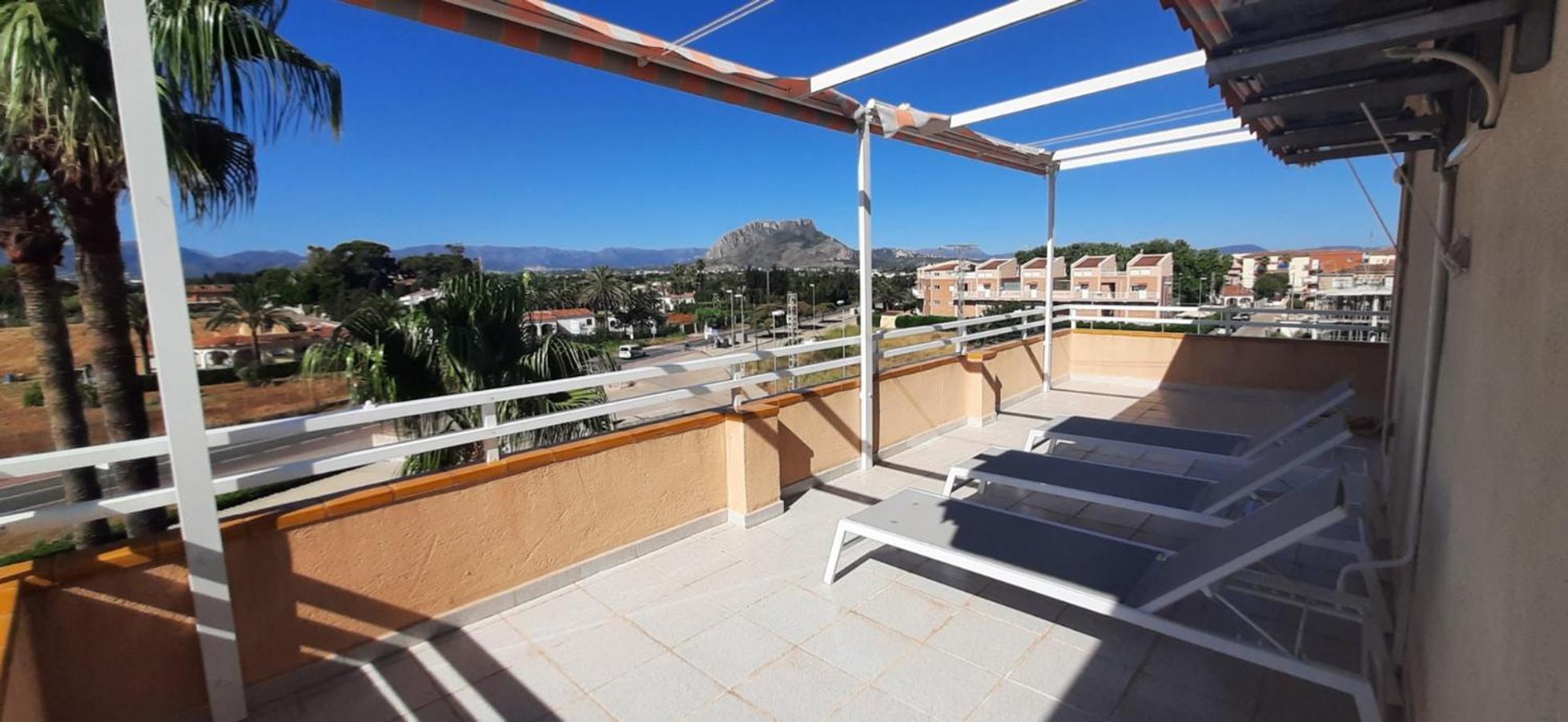 Atico En Urb Bahia De Denia De Vacaciones Mar Por Medio Apartment Екстериор снимка