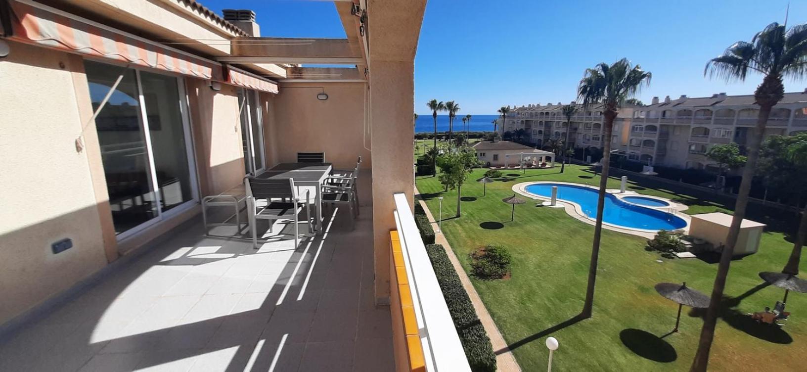 Atico En Urb Bahia De Denia De Vacaciones Mar Por Medio Apartment Екстериор снимка